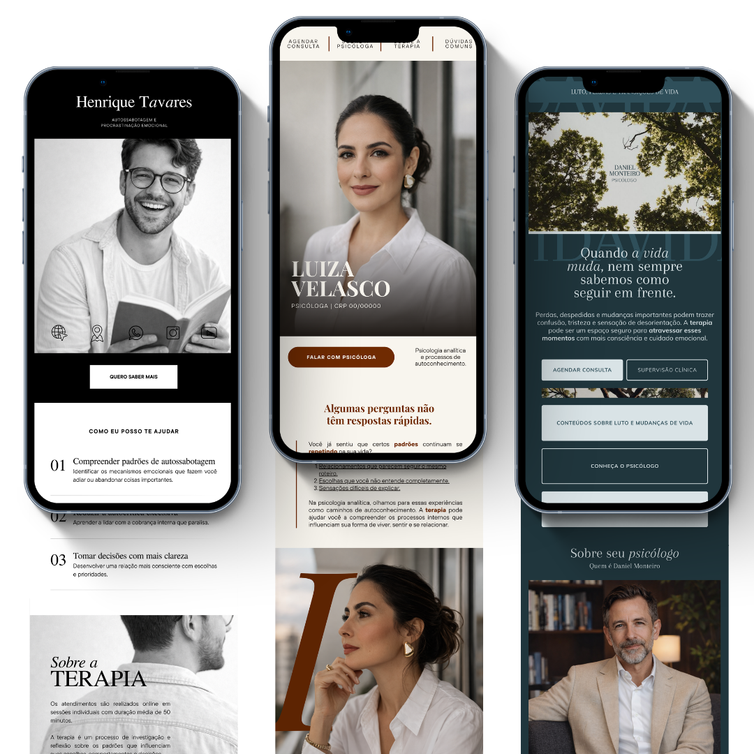 Biolink, apresentação e página híbrida
